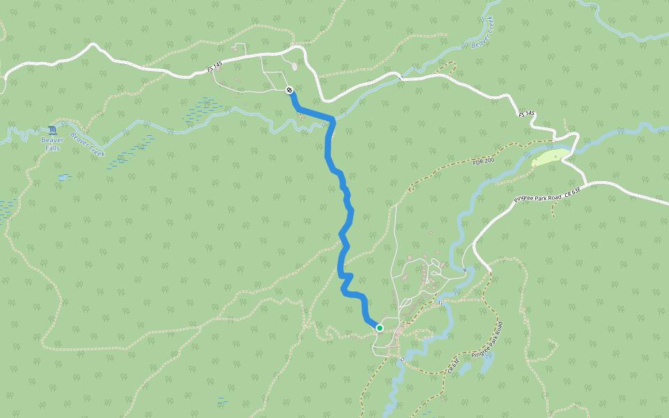 Sky Ranch Trail in Colorado | Walking Map