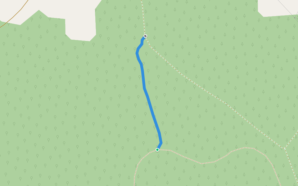 chemin walking route map in Saint-Hilaire-Foissac