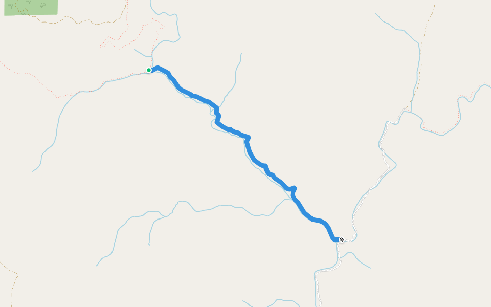 Tom Neal Trail 3W08 walking route map in Castella
