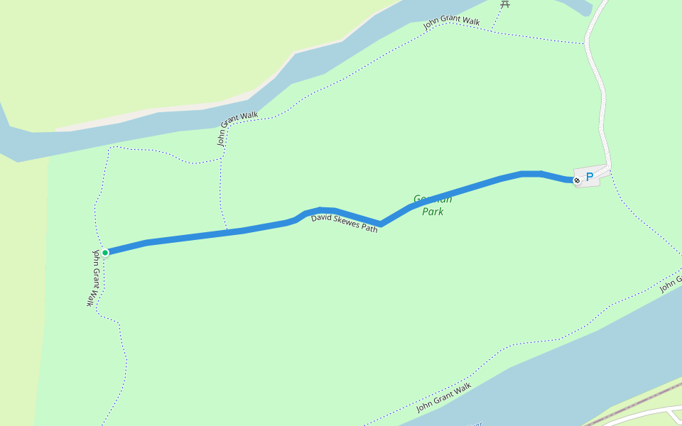 David Skewes Path walking route map in Mulwala