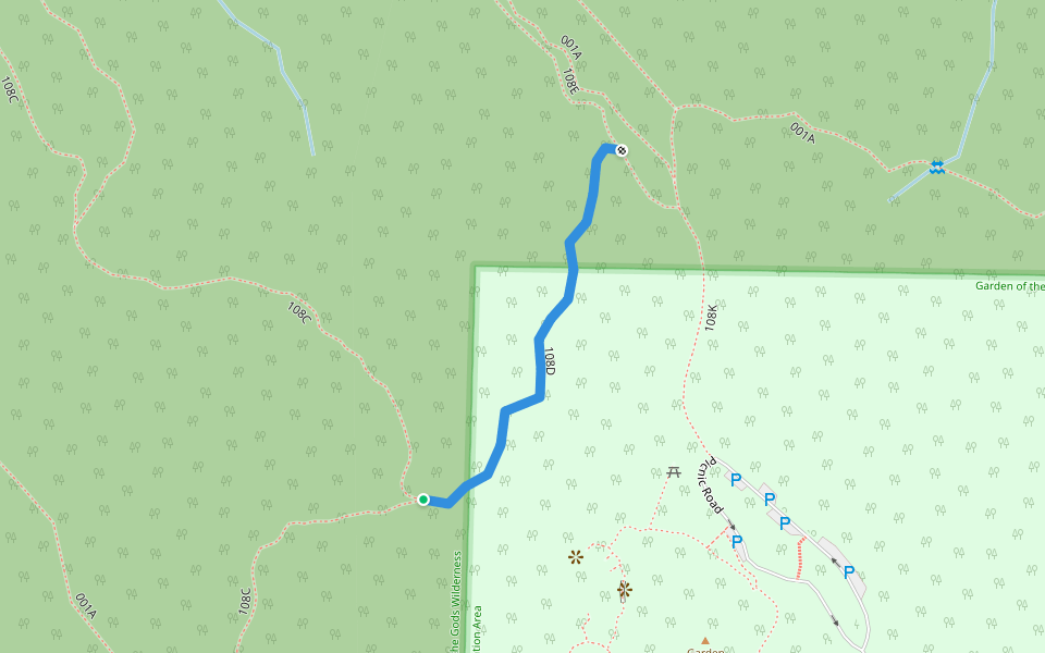 108D walking route map in Herod