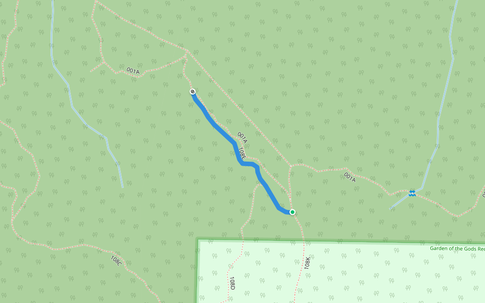 108E walking route map in Herod