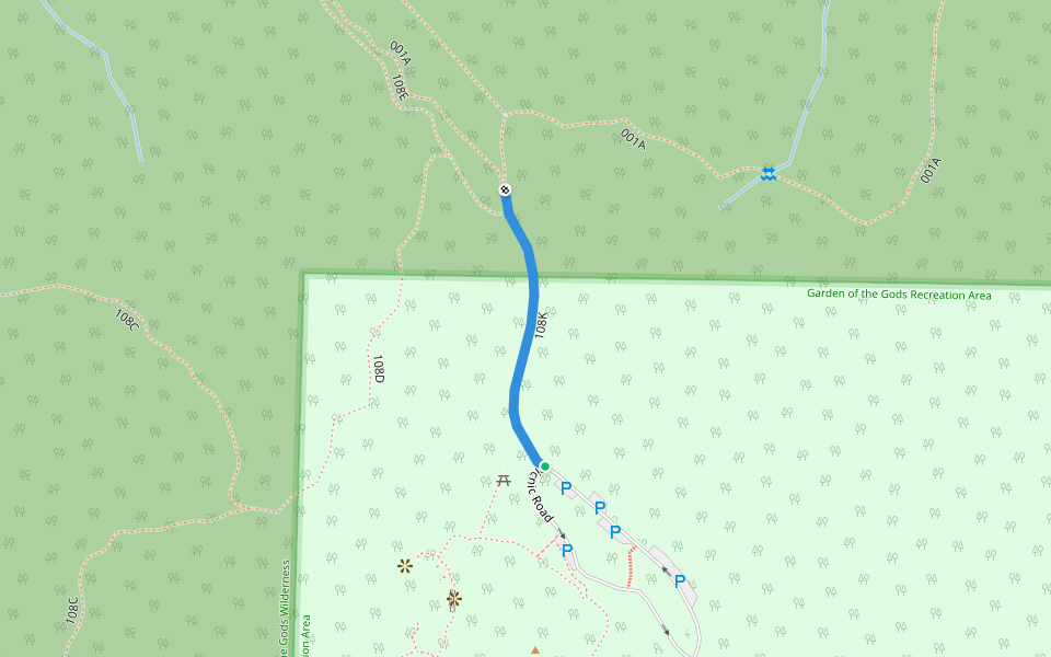 108K walking route map in Herod