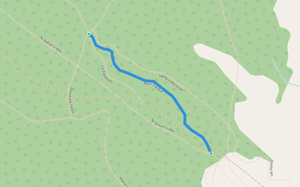 Plein l'casque walking route map in Maria
