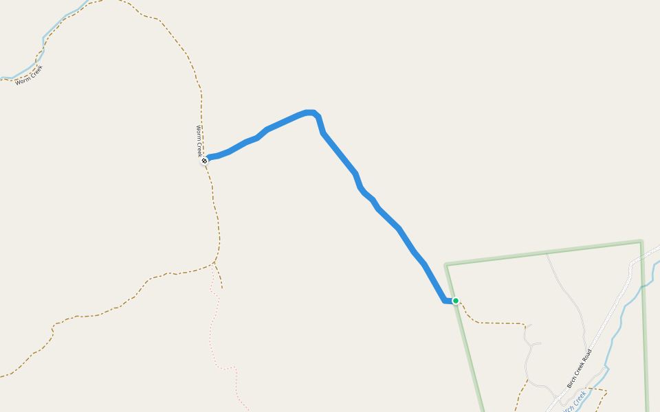 Wildcat walking route map in Preston
