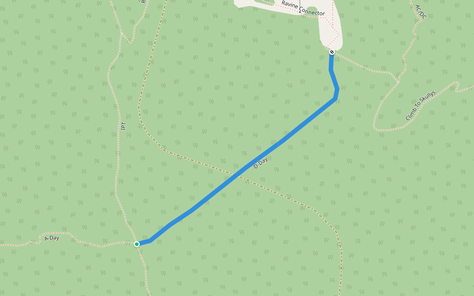 D-Day walking route map in Richmond