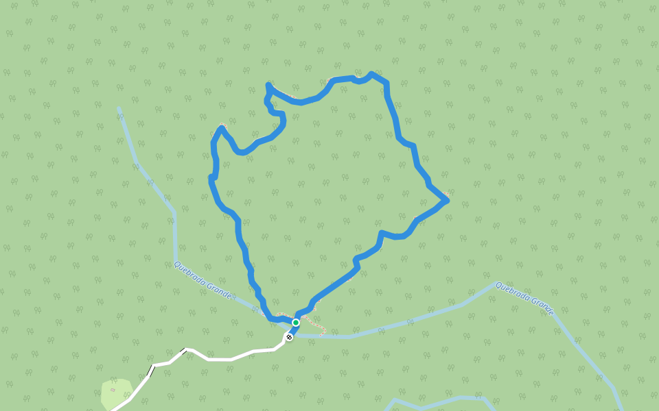 Sendero Refugio Dantas