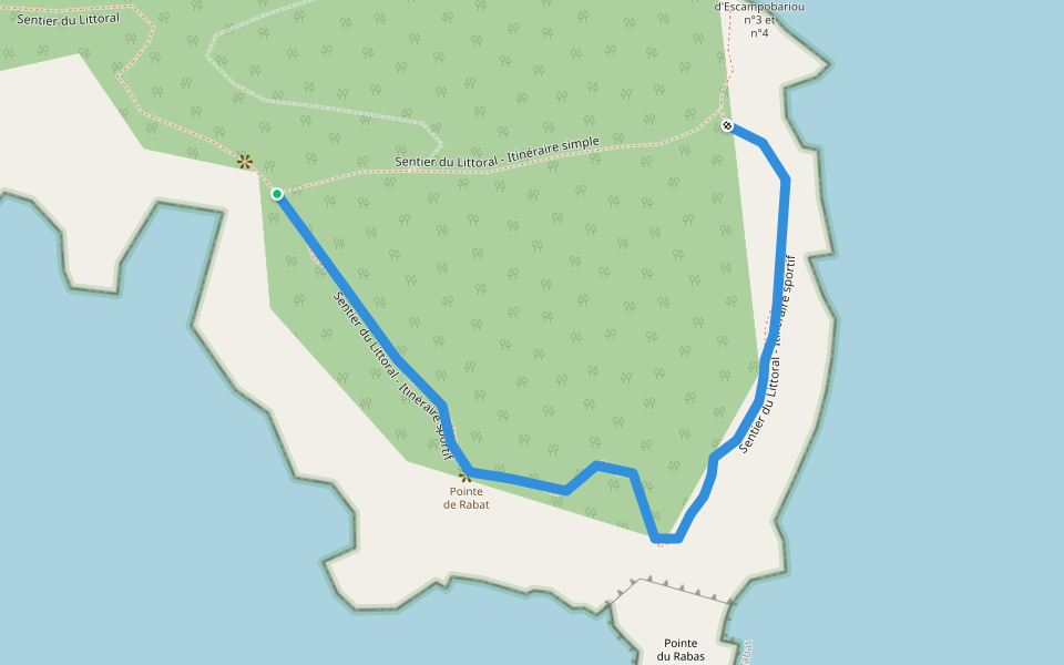 Sentier du Littoral - Itinéraire sportif