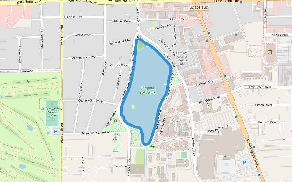 Virginia Lake Loop (Dirt)