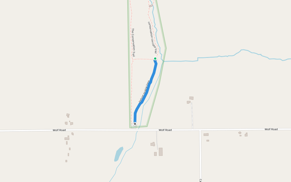 nelson prairie loop walking route map in Kingston