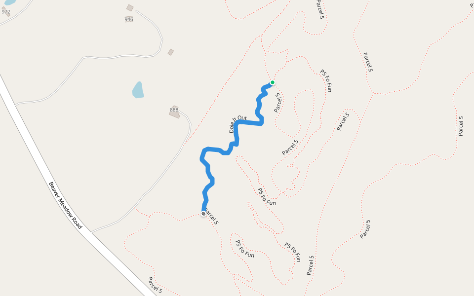 Dole It Out walking route map in Norwich