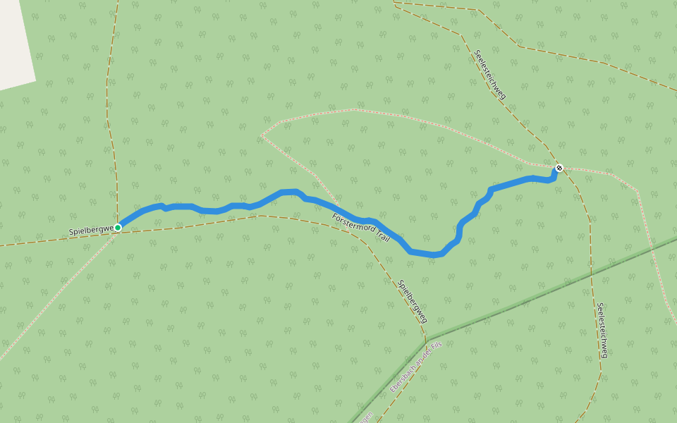 Förstermord Trail walking route map in Lichtenwald