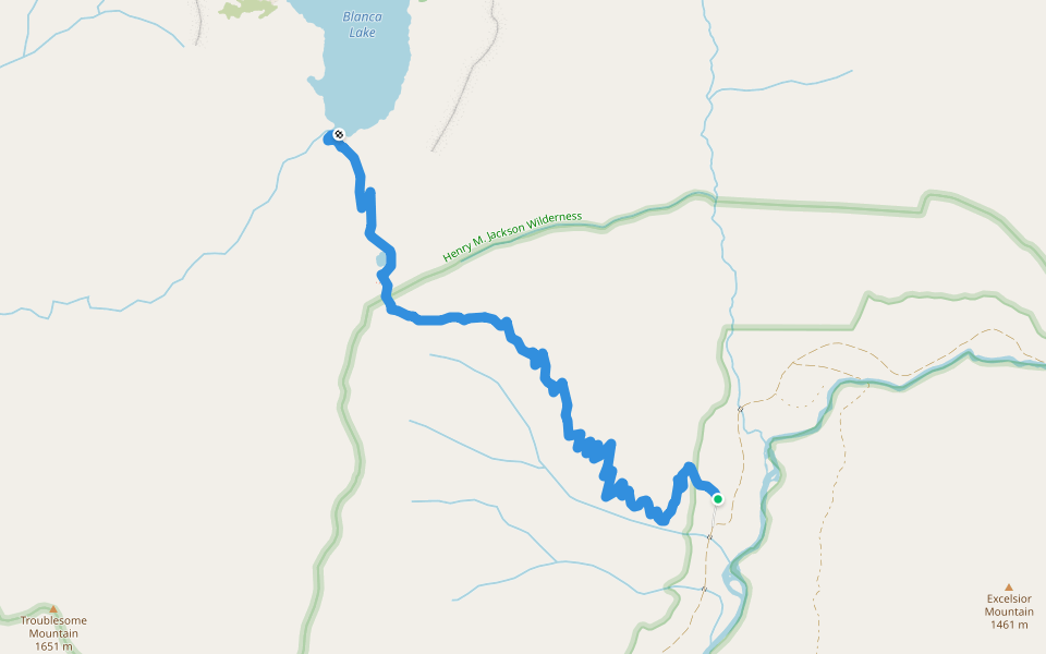 Blanca Lake Trail Hiking Gold Bar, Washington Pacer