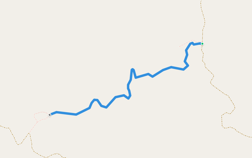 Scotch Bob Creek Trail walking route map in Murphy