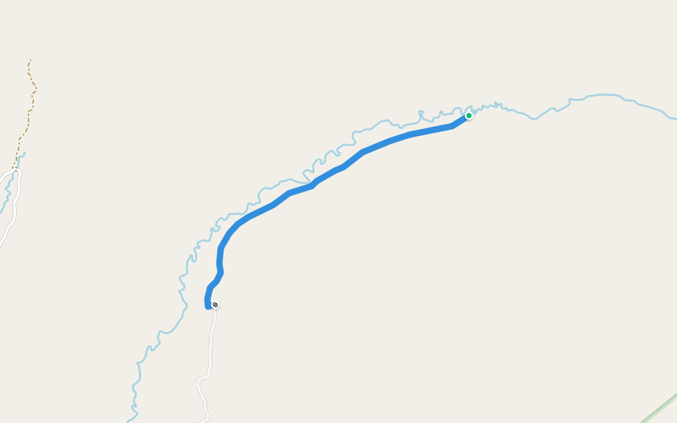 S/N walking route map in Pesillo