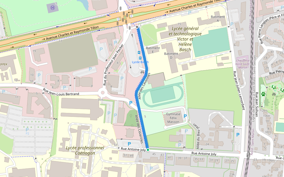 Allée des Cévennes