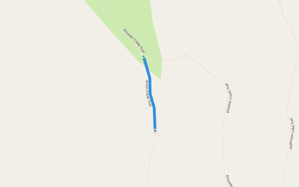 Arnot Creek Trail Walking and Running Arnold, California Pacer