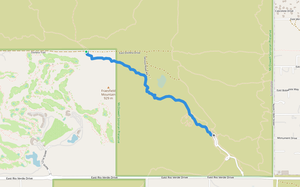 Whiskey Bottle Walking And Running Trail - Scottsdale, Arizona | Pacer