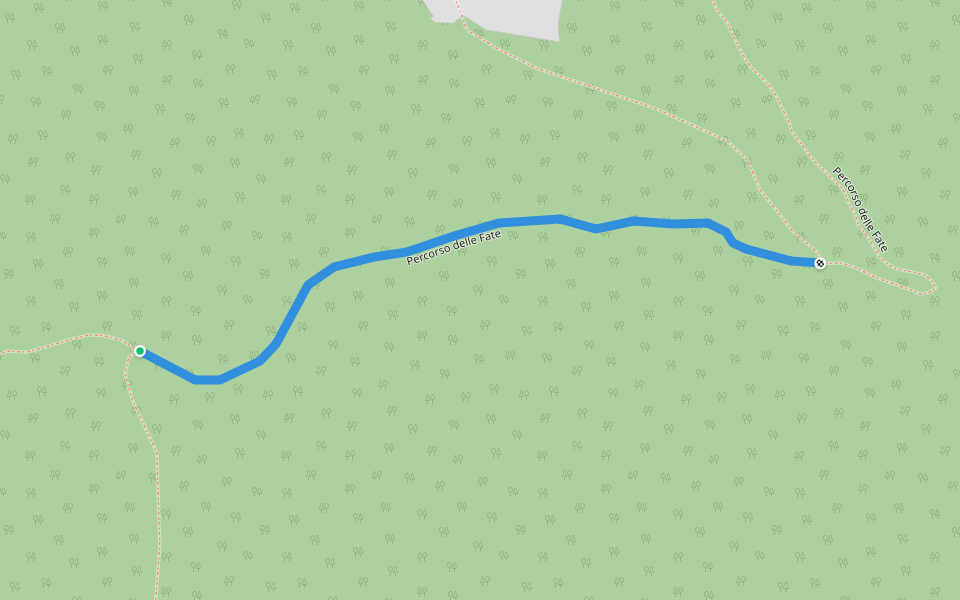 FC Percoso;Delle Fate walking route map in Gambarie