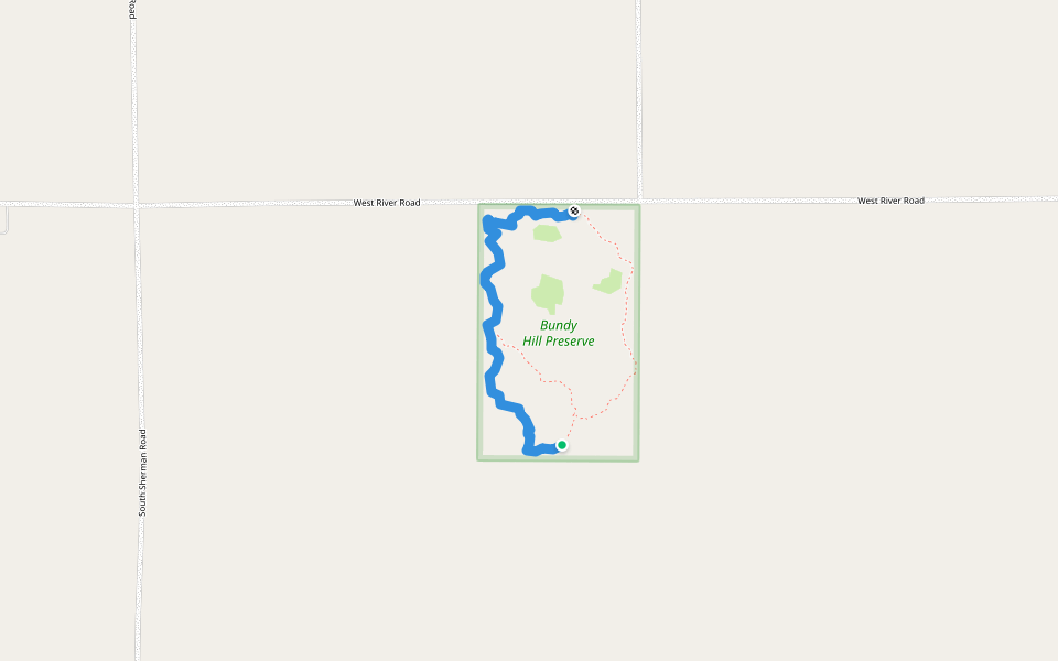 Summit Trail walking route map in Remus