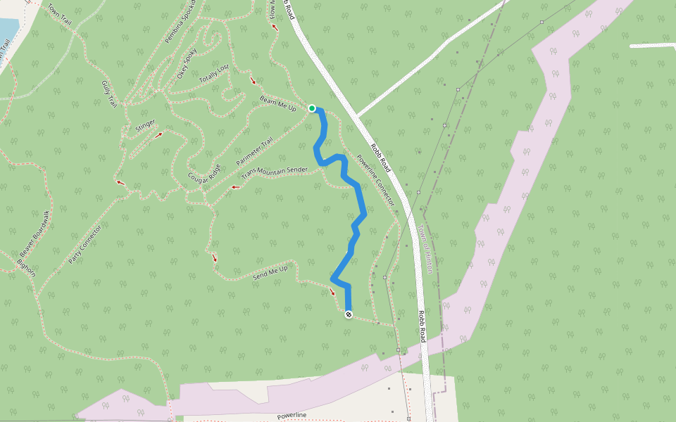 Flow Master Extension Hiking Trail Hinton Alberta Pacer 