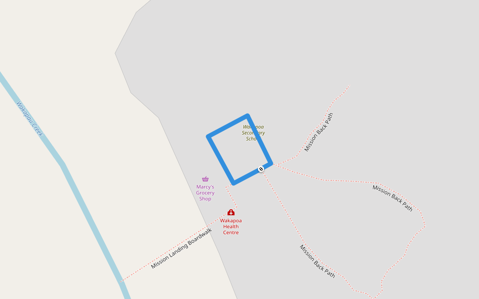 Mission Field Path | Walking Map