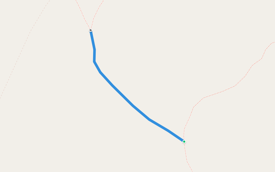 Blue Blaze walking route map in Barkhamsted