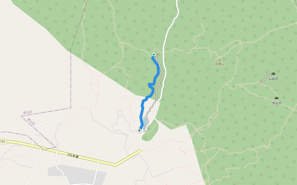 舞彩浅山步道（峪子沟林荫步道）