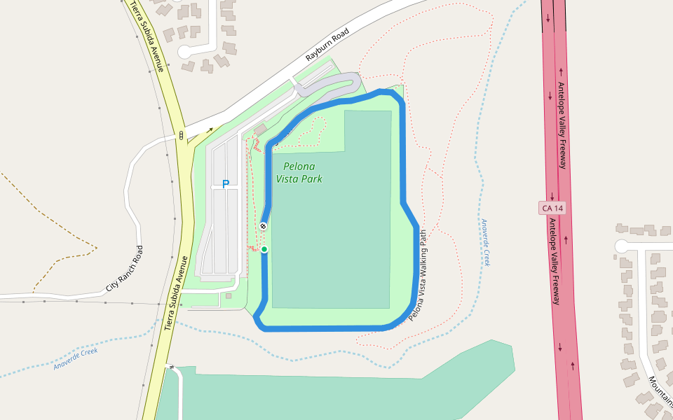 Pelona Vista Walking Path