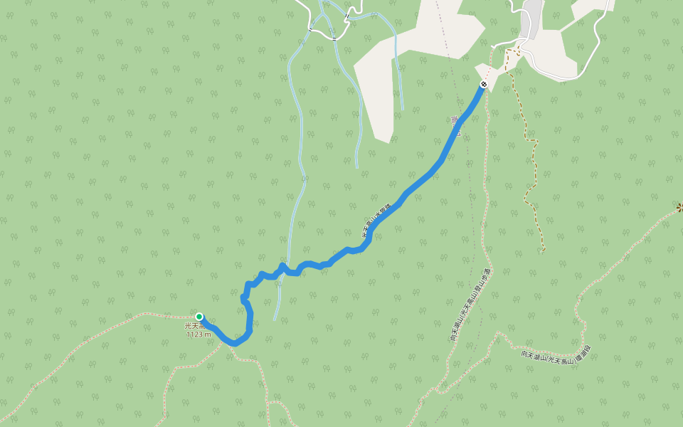 光天高山水管路