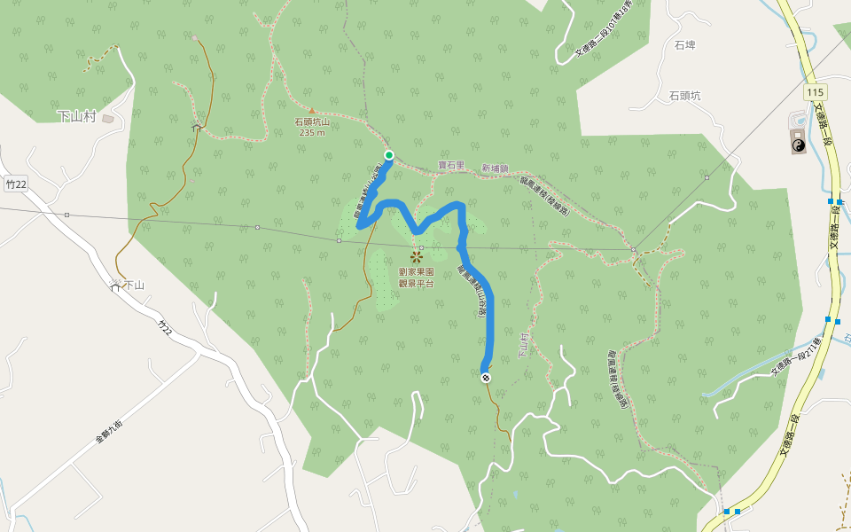 龍鳳連稜(山谷路)