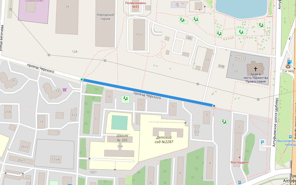 проезд Черского