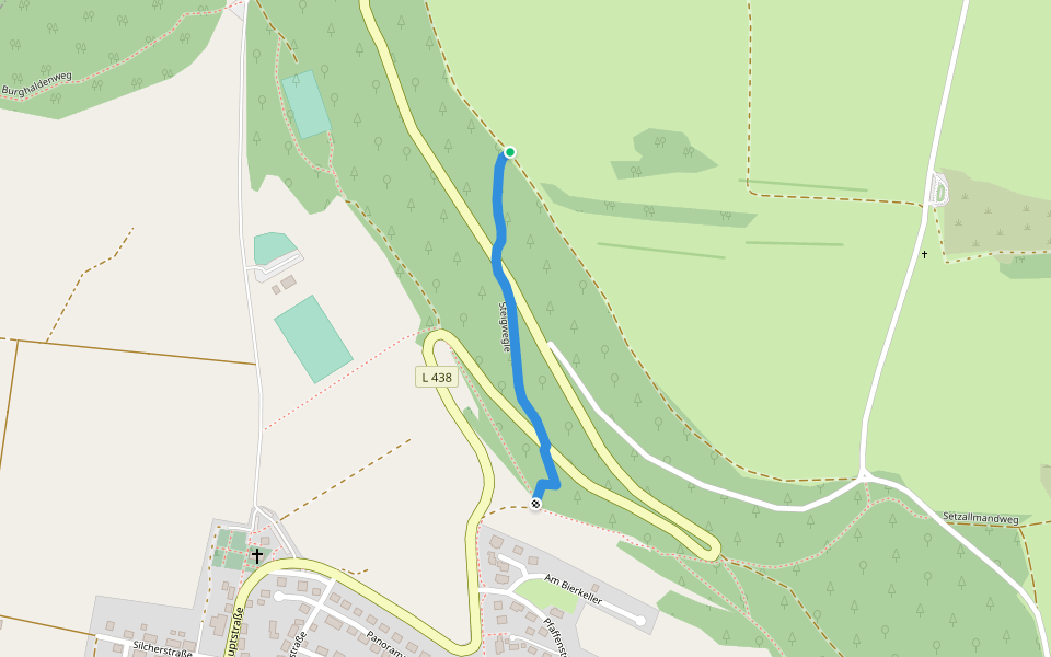 Steigwegle walking route map in Dürbheim