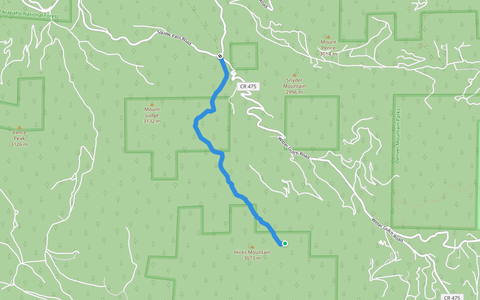 Hicks Mtn. Overlook Trail