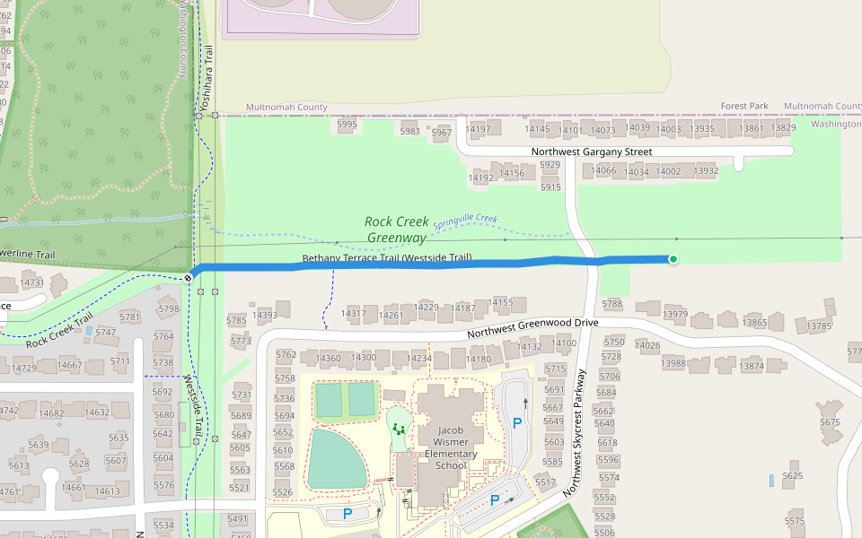 Bethany Terrace Trail (Westside Trail)