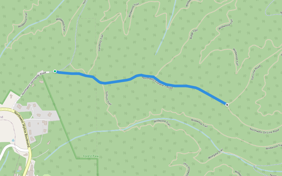 Northwest Firelane 7 Road