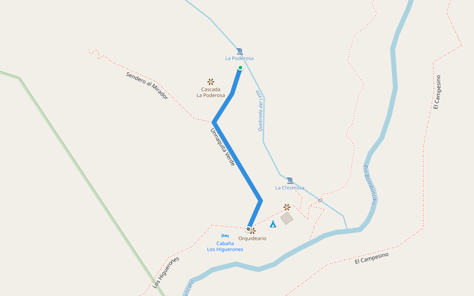 Unnaquita Verde walking route map in Zumba