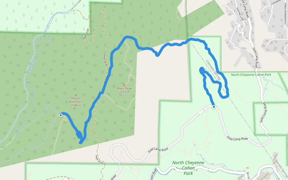 Captain Jacks Trail 667 Hiking - Osm Way 117996134 