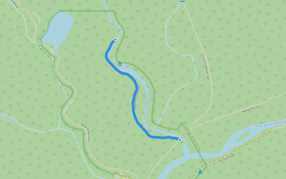 Franconia Falls Trail