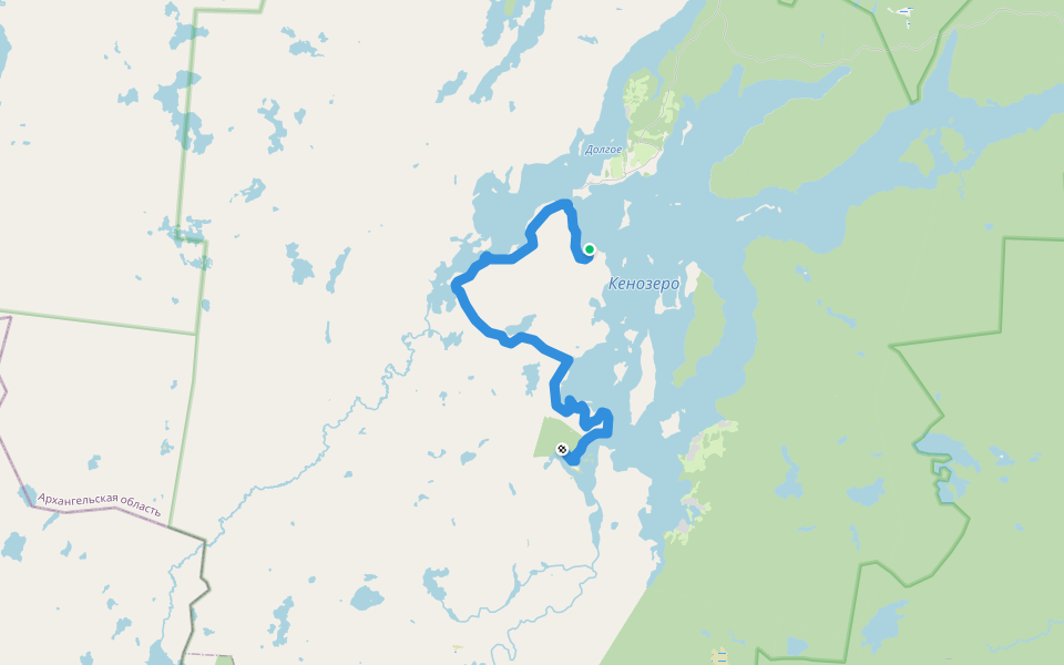 Пешая тропа walking route map in Sivtseva