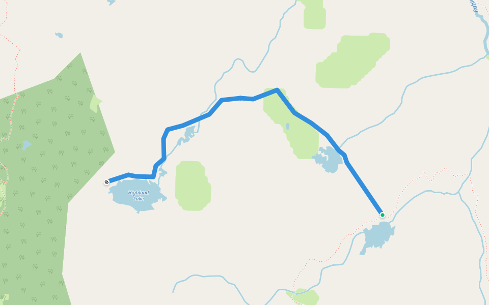 16E06A walking route map in Tahoma