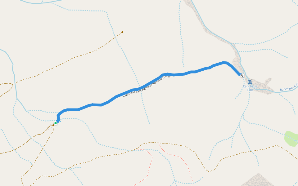 Rancheria Falls National Recreation Trail