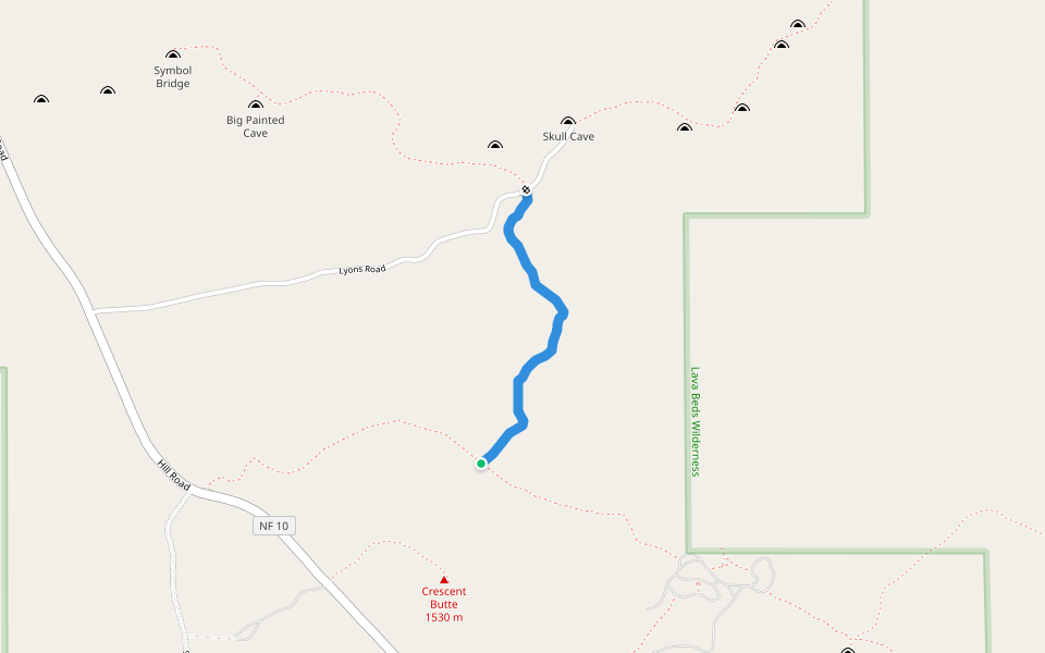 Missing Link Trail walking route map in Tulelake