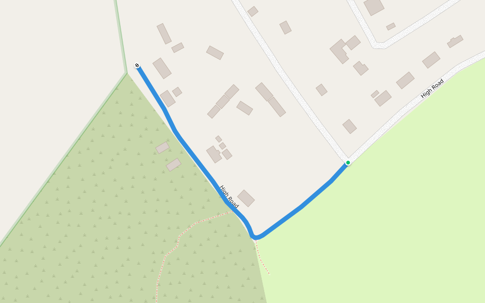 High Road walking route map in Tororo