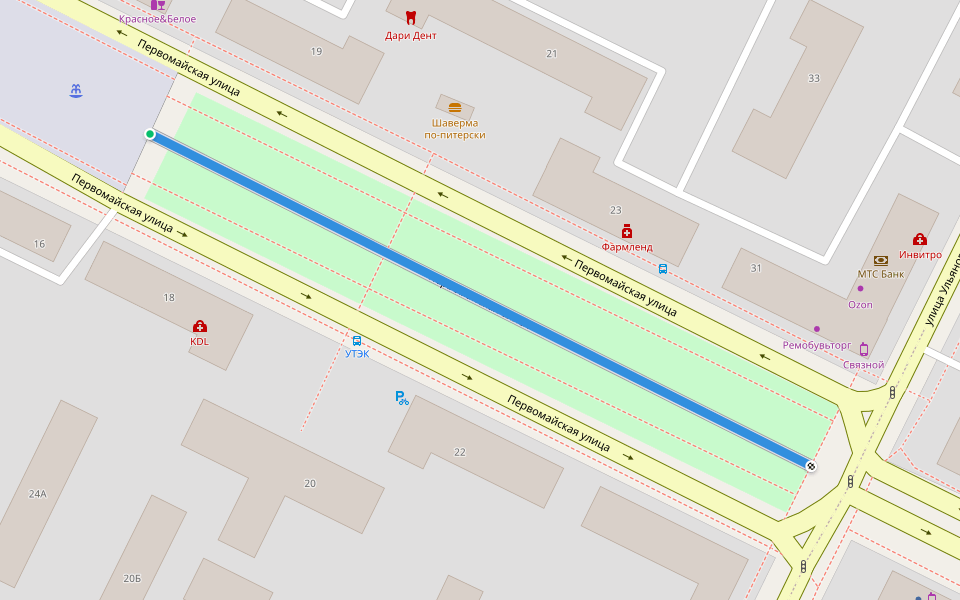 Первомайская аллея