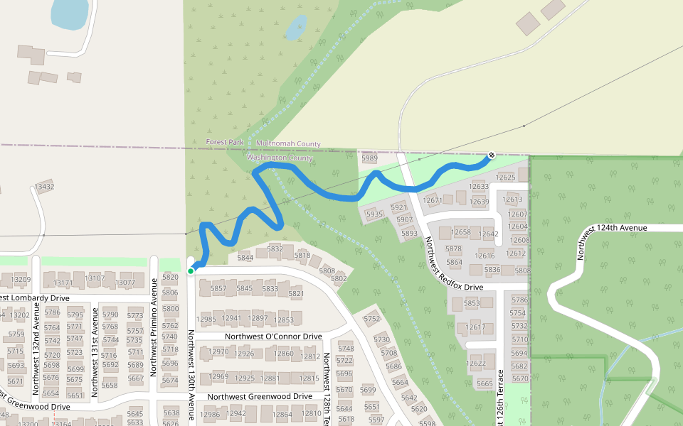 Bannister Creek Park Greenway (Westside Trail)