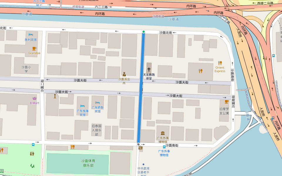 沙面一街