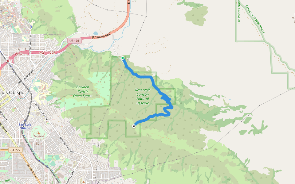 Reservoir Canyon Trail