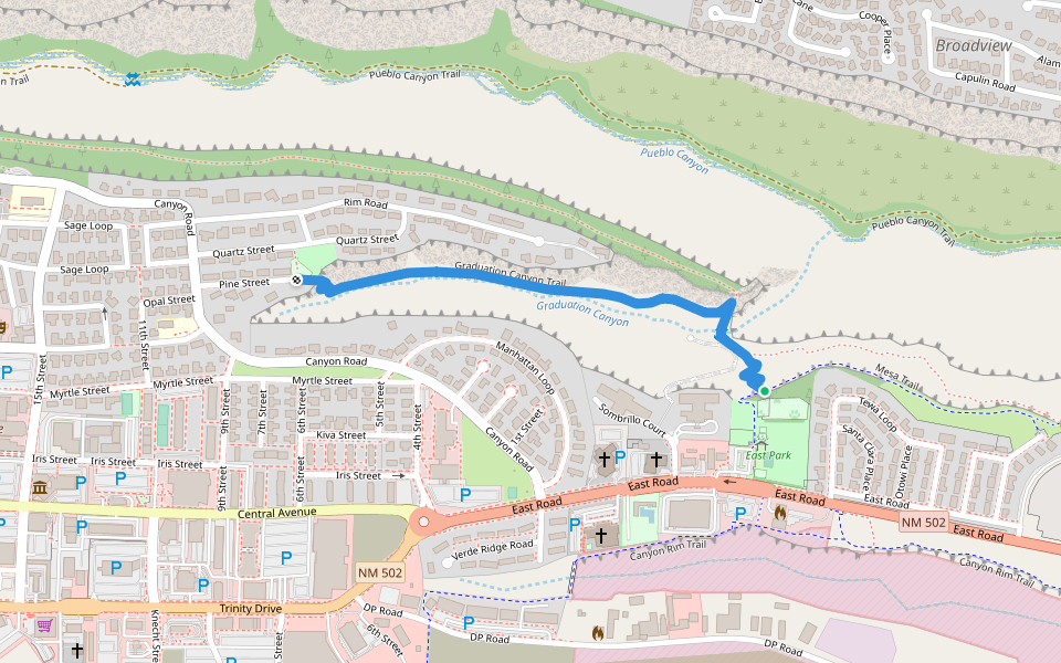 Graduation Canyon Trail