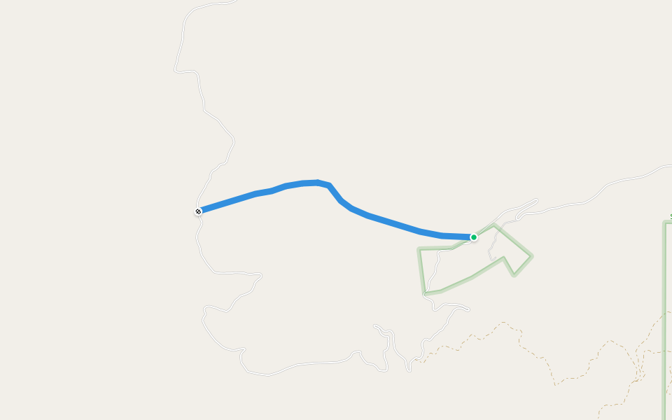 Thunder Mtn Hist Trail walking route map in Salmon